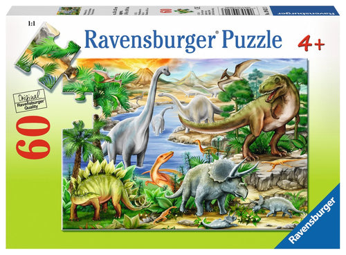 60 Piece Prehistoric Life Puzzle