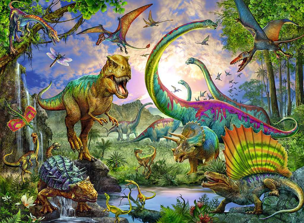 200 Piece Dinosaur Puzzle