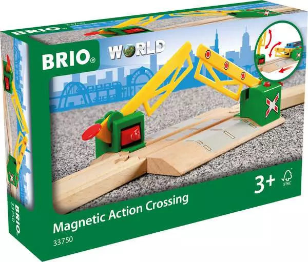 Magnetic Action Railway Crossing
