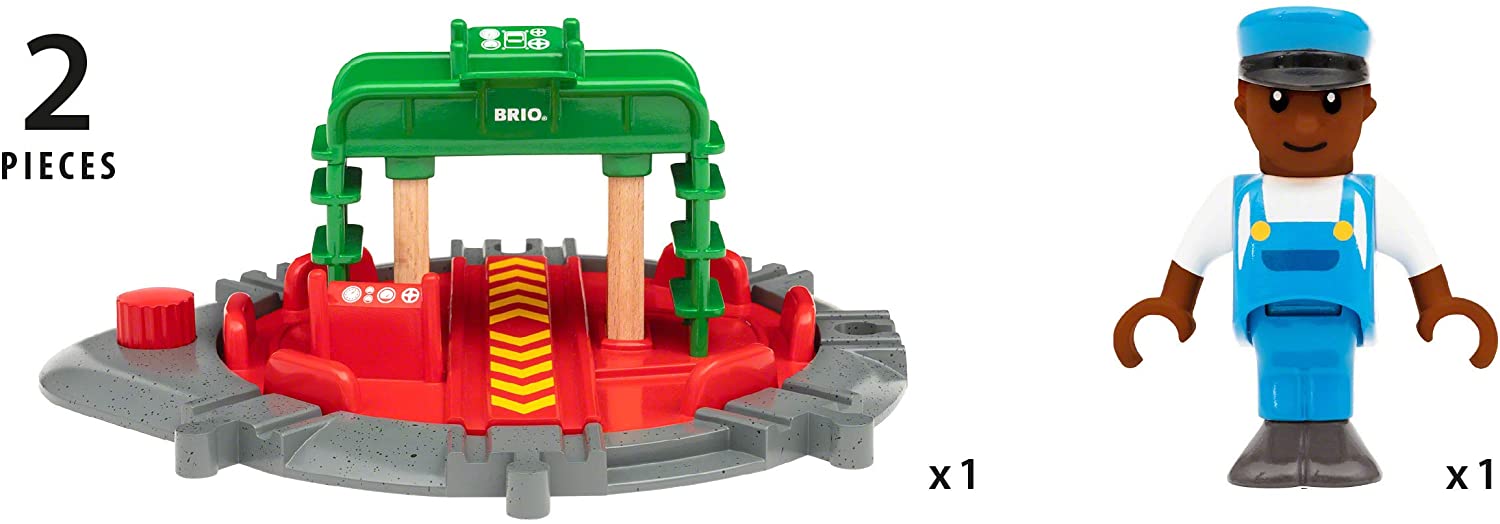 Railway Turntable & Engineer Figure