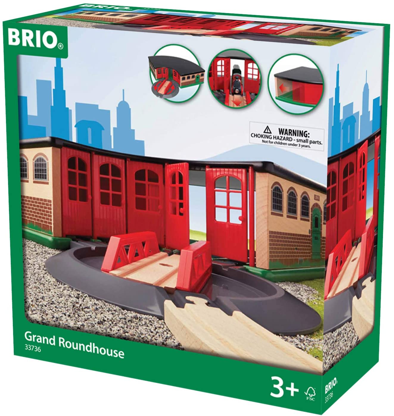 Grand Roundhouse Train Depot