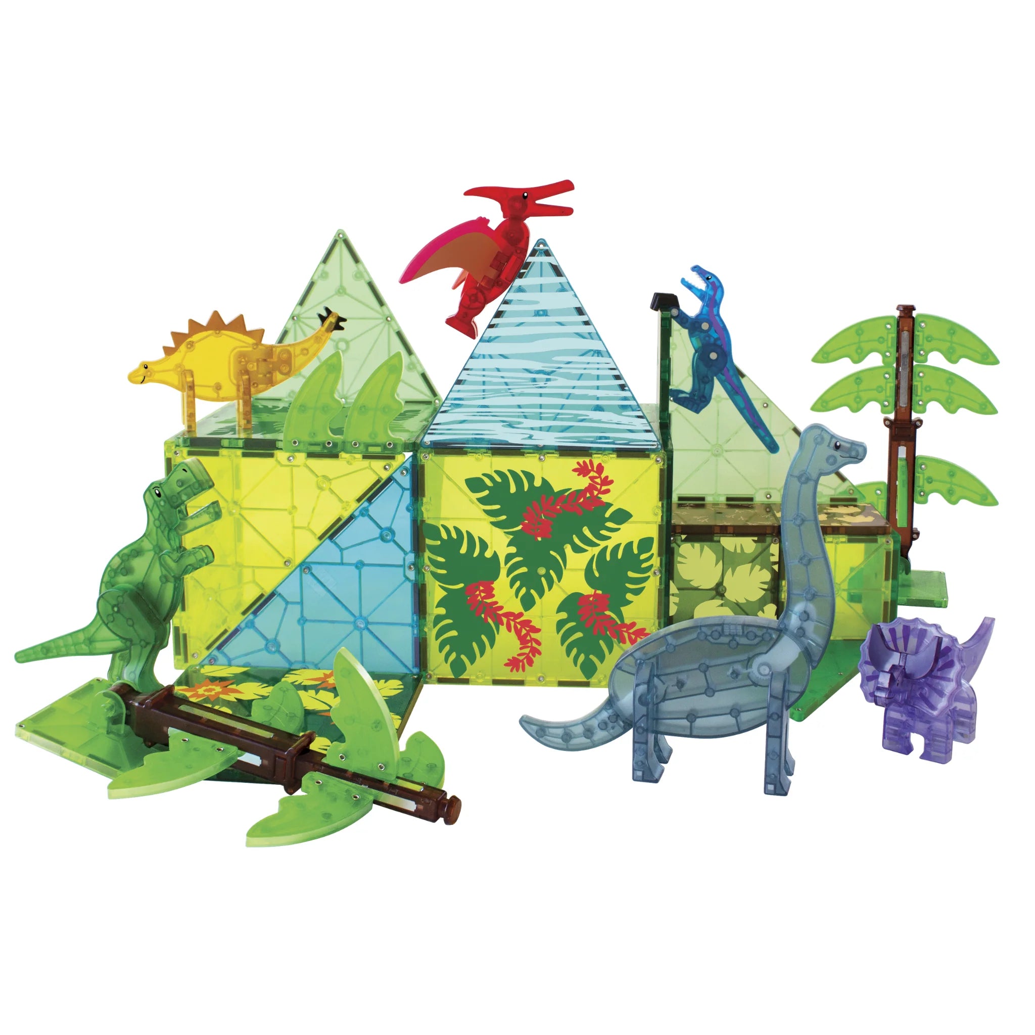 Dino World XL-magneet tegels