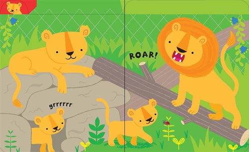 Het eerste lawaaiboek van de baby: dierentuin