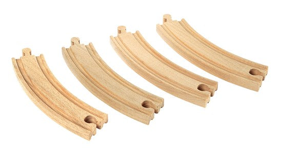 Large Curved Railway Tracks