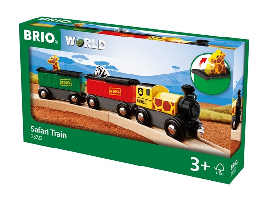 Safari Pop-Up Animal Train
