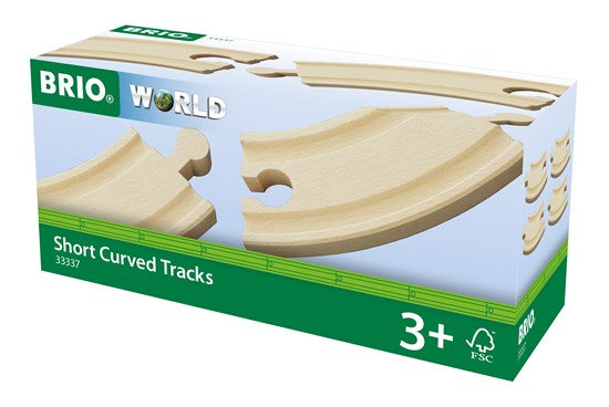 Short Curved Railway Tracks