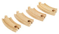 Short Curved Railway Tracks